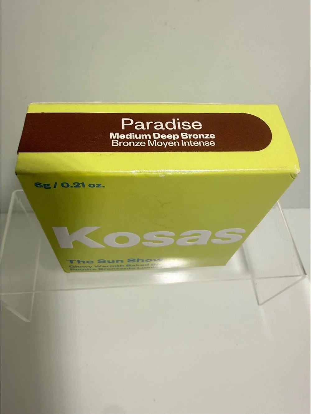 Kosas The Sun Show Bronzer~Paradise BNIB Full Size